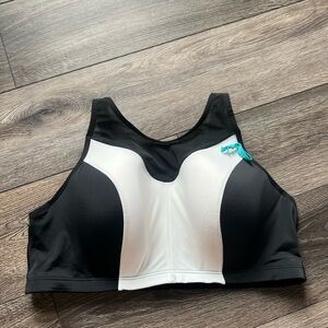 Livi Active Black and White Sports Bra